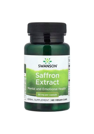 Swanson Saffron Extract Mental And Emotional Health 30 Mg 60 Vega