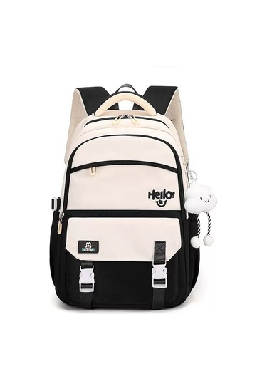 İlkokul Çocuklarına Özel Şık Ve Konforlu Günlük Okul Sırt Çantası Siyah