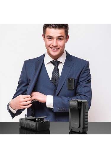 Sones 870b 1080p Taşınabilir Çok İşlevli Giyilebilir Kamera Siyah Siyah