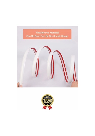 1 Adet Ultra Güçlü Dayanıklı Esnek Tezgah Mutfak Banyo Kendinden Yapışkanlı Su Bariyeri 2 Metre