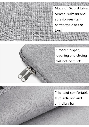 Baona Laptop Astar Çantası Koruyucu Kapak, Boyut: 15.6 İnç Mavi Siya