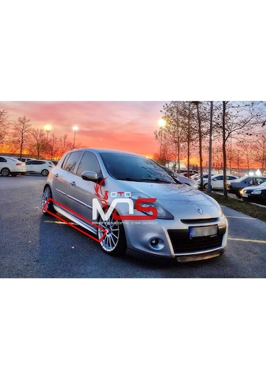Renault Clio 3 Kng Marşpiyel Tk Fiberglass Boyasız