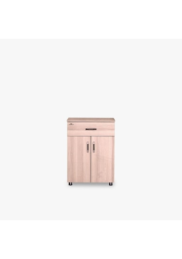 Çok Amaçlı Set Altı Dolap Beyaz Erik 60x60 Cm Hard Parlak Suntal