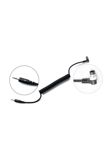 DSLR Kumandaları için Nikon N8 DC0 Uyumlu Spiral Kablo