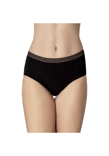 Fabony Bayan Transparan Lastikli Bato Külot 1320 Siyah