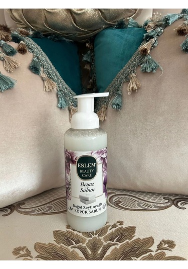 Eslem Beyaz Sabun Doğal Zeytinyağlı Köpük Sabun