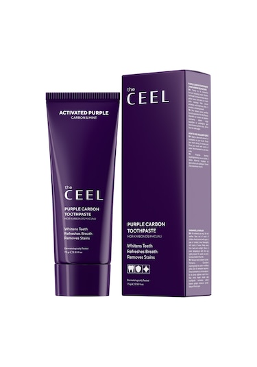 The Ceel Diş Beyazlatıcı Aktif Mor Karbon Diş Macunu 75 G