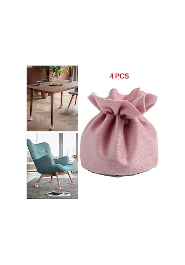 Suntek 4 Adet Masa Sandalye Bacak Çorap Kollu Zemin Koruyucu