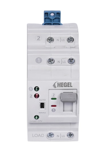 Hegel -inges 63 Amper Otomatik Transfer Switch - Karavan , Tekne İç Tesisat Ve Dış Şebeke Ayırıcı