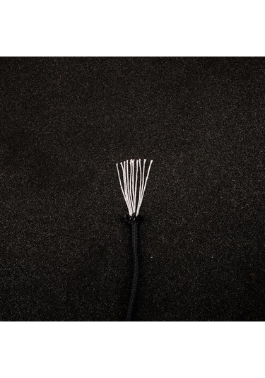 Mg Ropes Polyester Paracord İp 4 Mm Neon Turuncu Gri Desen 30 Metre Turuncu