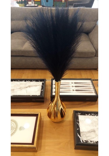 T.concept Dekoratif Yapay Tüy Çiçek 50 Cm Syah 665