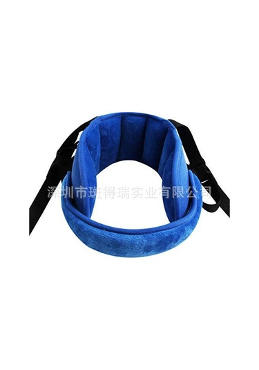 Yaozixa Araç İçin Bebek Baş Sabitleyici Koltuk Uyku Yardımcı Bandı - Mavi, Ev Kullanıma Uygun, Dayanıklı Malzeme