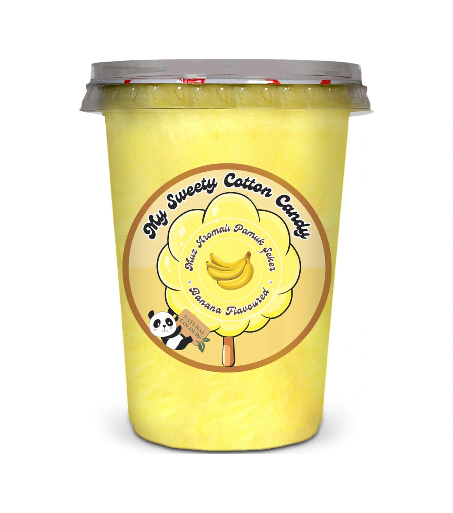 Muz Aromalı Gurme Pamuk Şeker