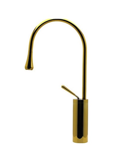 Damla Çanak Lavabo Bataryası Gold 093001 Altın