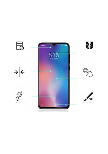 Samsung Uyumlu Galaxy S7 Edge Davin Seramik Ekran Koruyucu Siyah