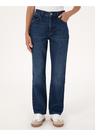 Pierre Cardin Kadın İndigo Pantolon Jean 50313247-vr028 Indigo