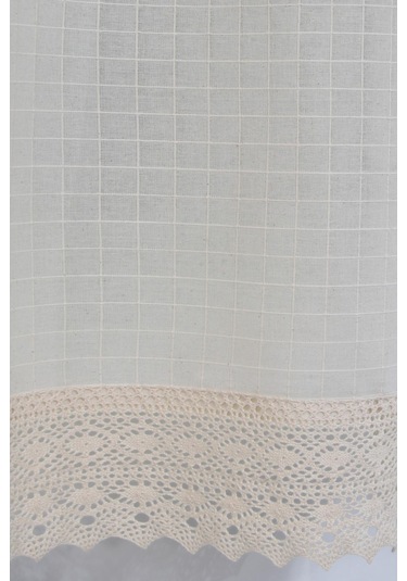 Dantelli Perde Krem