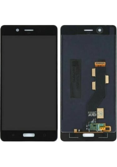 Nokia 8 (Ta-1012) Lcd Ekran + Dokunmatik Siyah