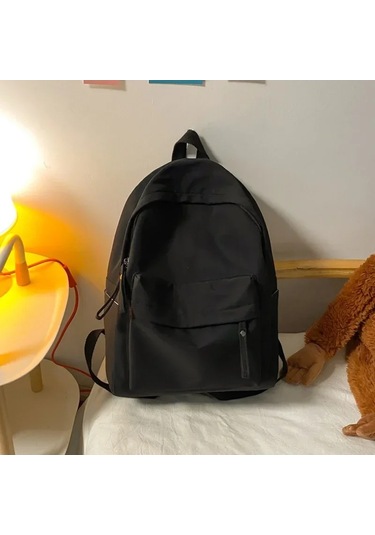 Dawndesslo Su Geçirmez Naylon Sırt Çantası - Kadın Ve Öğrenciler İçin Seyahat Ve Okul Çantası 12 İnç Kahverengi Kırmızı Kırmızı