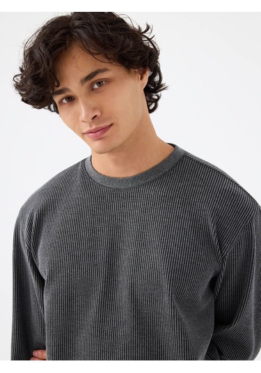 Loft Antrasit Erkek Sweatshirt Lf2037183 Antrasit