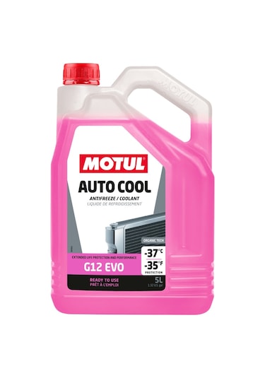 Motul Auto Cool G12 Evo Kırmızı Antifriz 5 L