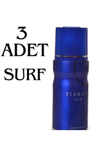 Tiara's Surf Erkek Deodorant 3 X 150 Ml