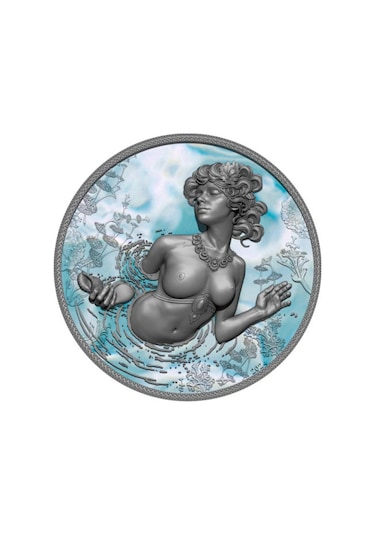 Agakulche Afrodit'in Doğuşu Gümüş Sikke Coin