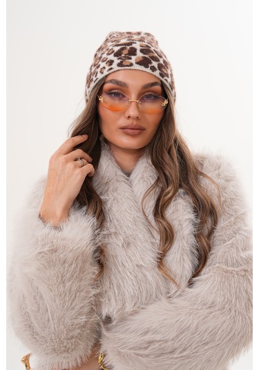 Ritagarcia Premium Soft Leopar Bere Krem Leopar