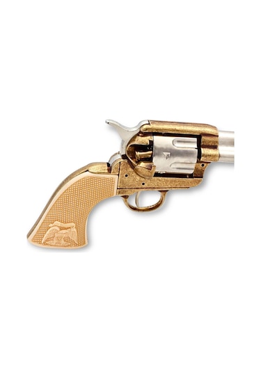 Denix Dekoratif Cal.45 Peacemaker Revolver 5½'' 30.5 Cm , Amerika 1873