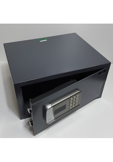Kale Laptop Tipi Dijital Elektronik Şifreli Kasa Kk 220 Gri Renk