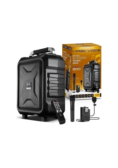 Magicvoice MV-2015 300 W USB SD BT Mikrofonlu Amfi
