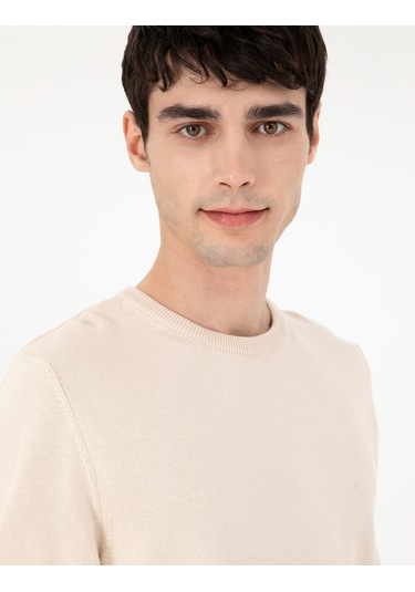 Pierre Cardin Erkek Bej Kazak /triko 50296575-vr011 Bej