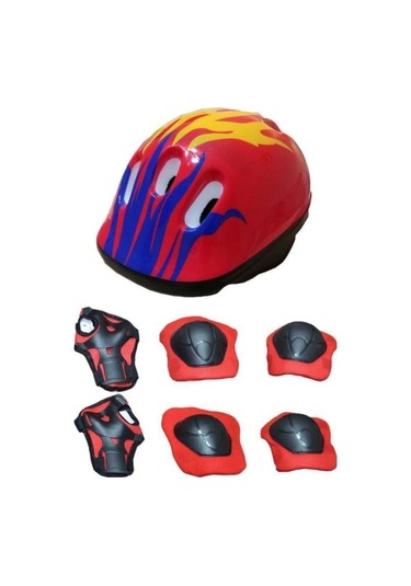 Paten Scooter Kask Dizlik Dirseklik Koruyucu