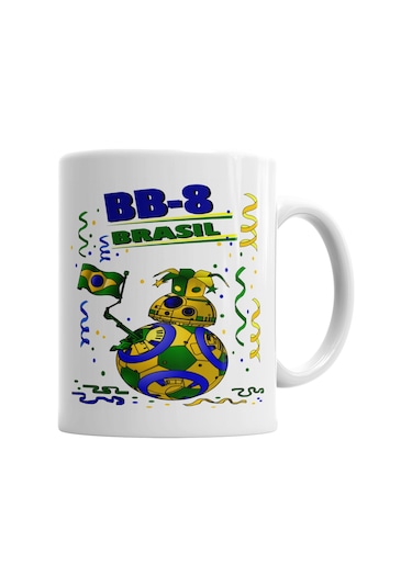 Bb-8 Brasil Star Wars Kupa Bardak Porselen No31393 Karışık