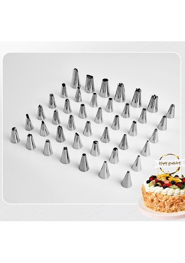 Bloomnest Kek Dekorasyon Sıkma Torba Seti, Uçlar Ve Tutucu İle Yeniden Kullanılabilir Cupcake Aparatı Diğer