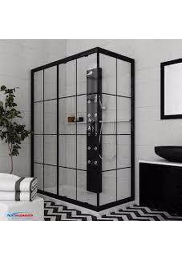 40 X 55 Alüminyum Siyah Banyo Wc Havalandırma Panjuru
