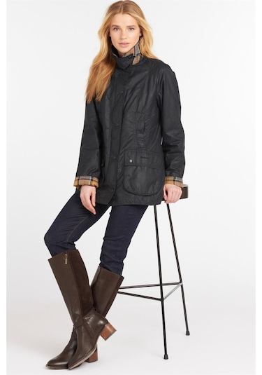 Barbour Beadnell Yağlı Ceket Ny91 Navy-ny91 Navy Lacivert