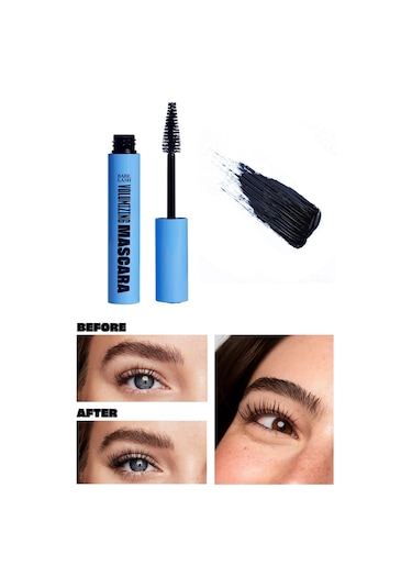 Babe Lash Volumizing Hacim Verici Suya Dayanıklı Maskara Siyah 2'li