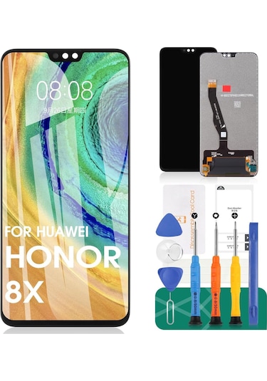 Huawei Uyumlu Honor 8x Lcd Dokunmatik Oled Çıtasız