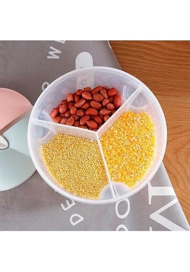 Novahub Mutfak Organizatörü 2000ml Plastik Mühürlü Tahıl Kutusu, Modern Tasarım, Kuru Gıda Depolama Bardak, Çin Made Şeffaf