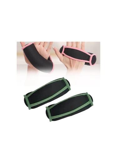 Suntek 1 Çift Koşu El Ağırlıkları Ayrılabilir 2-lb-yeşil