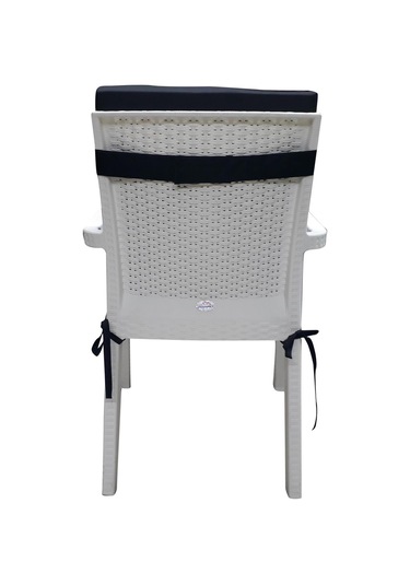 Mirzade 6 Adet Elit Su Geçirmez Yüksek Arkalı Minder-siyah