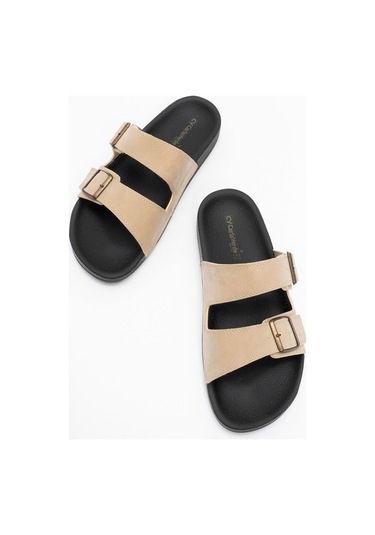 Carlaverde Anatomic Erkek Terlik 206005 Bej