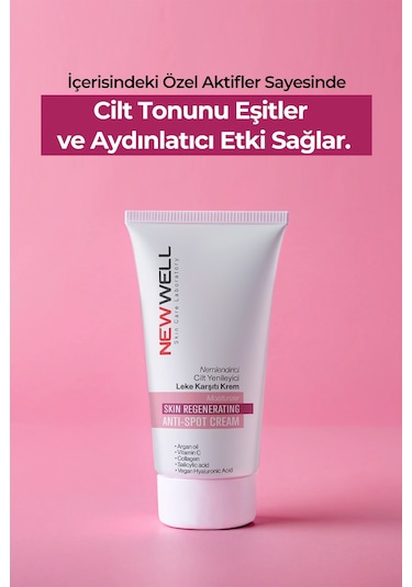 New Well Leke Karşıtı Cilt Bakım Kremi 50 ML