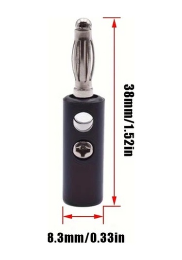 Dashanshop 2 Adet 30a Tam Yalıtımlı Güvenlikli Timsah Başlıklı Test Krokodili Ve 4mm Muz Pulu Seti Kırmızı Siyah