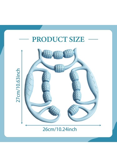 Suntek Bacak Masaj Aleti Hediyesi Derin Doku Masajı Egzersizi Mavi