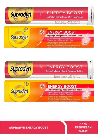 Supradyn Energy Boost 2 x 15 Efervesan Tablet