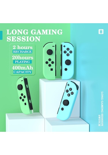 Kangvka Kırmızı-mavi Ns Sol-sağ Kumanda, Uzaktan Uyandırma Ve Eldiven İle Oyun Oynama Fonksiyonu