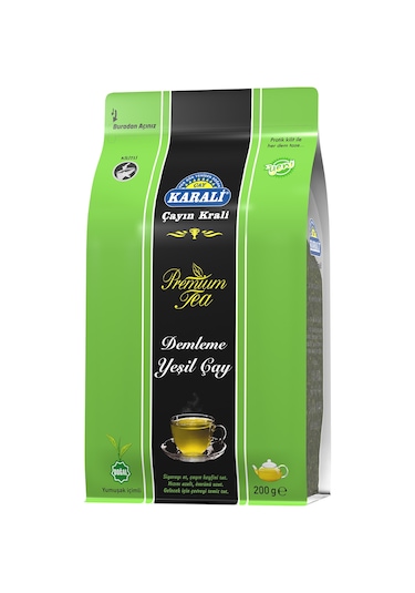 Karali Premium Dökme Yeşil Çay 200 G