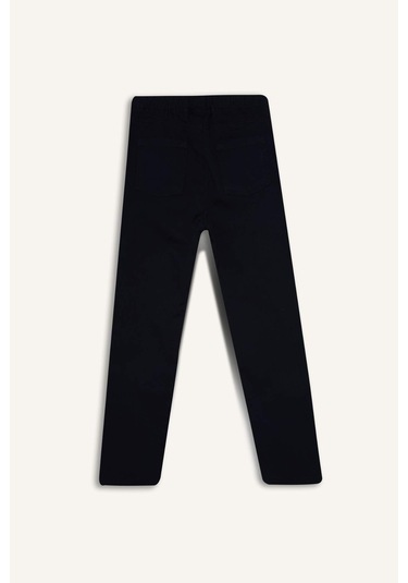 Defacto Erkek Çocuk Düz Paça Gabardin Okul Pantolonu T8850a625aunv253 Lacivert
